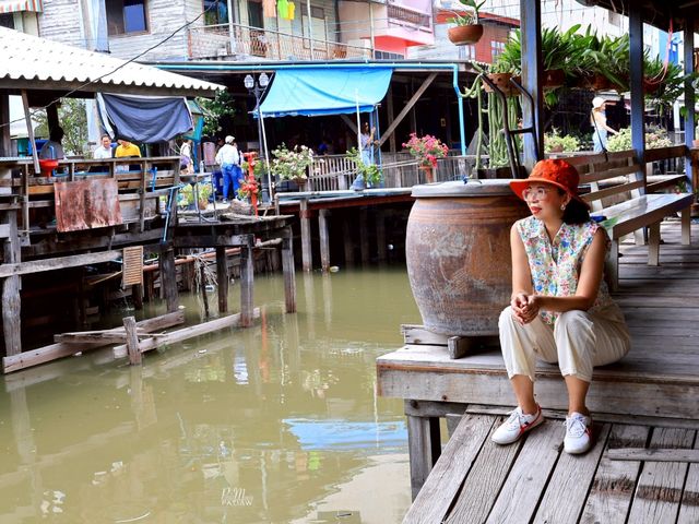 ตลาดระแหง 100 ปี ปทุมธานี ตลาดโบราณคลาสสิกแบบไทยๆ