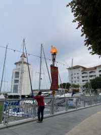 Relaxing stroll at Straits Quay Penang