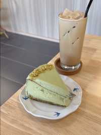 This Kampung Café Serves a Cheesecake That Screams Pistachio