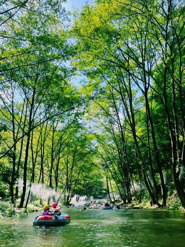 長沙附近最好玩的漂流寧鄉溈山漂流遊玩攻略