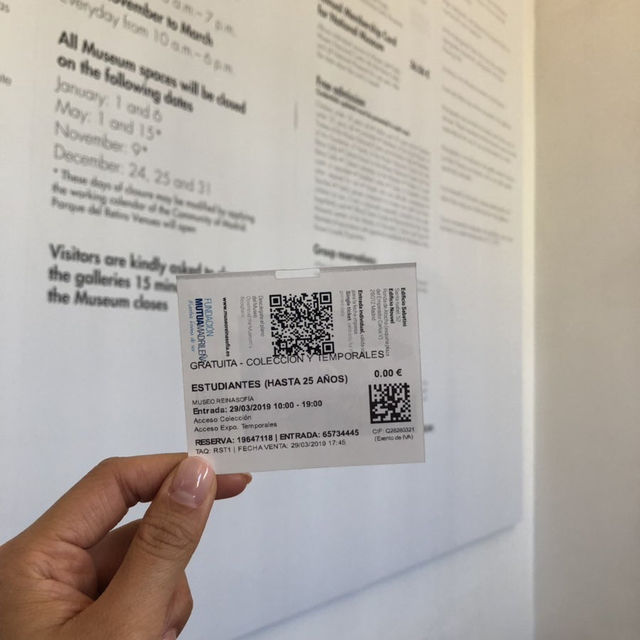 마드리드 ‘소피아 여왕 미술관(Museo Reina Sofía)’ 후기