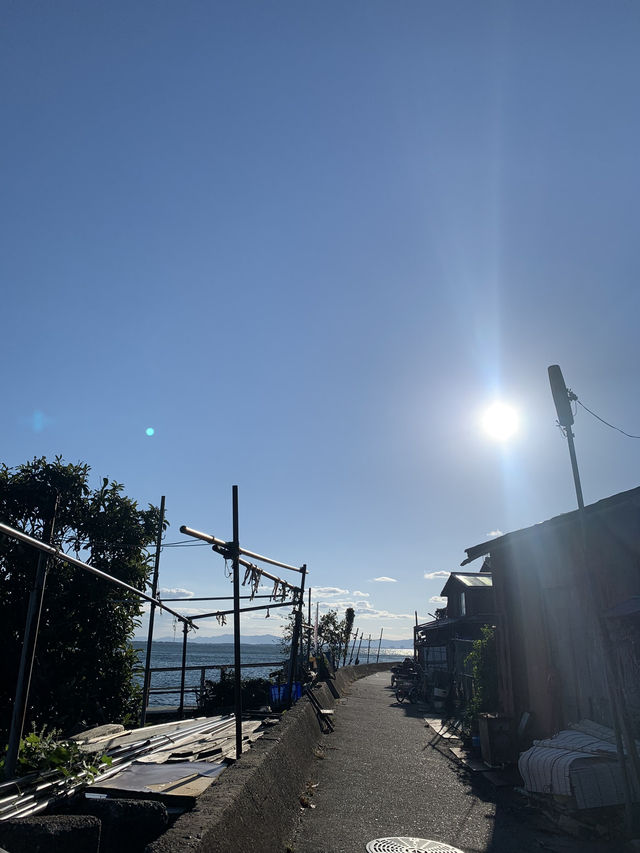 【滋賀🇯🇵】琵琶湖の離島「沖島」へ🌊