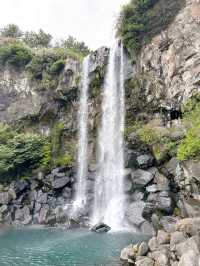🌊 濟洲正房瀑布 Jeongbang Waterfall