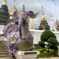 วัดเด่นสะหลีศรีเมืองแกน (วัดบ้านเด่น) สวย เฮง
