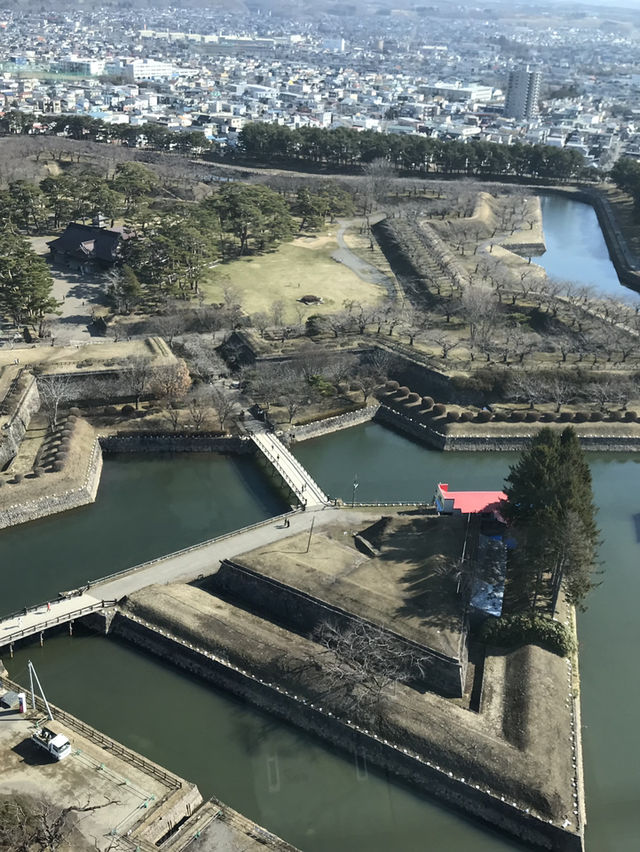 北海道-函館五稜郭跡（晚上來更漂亮）