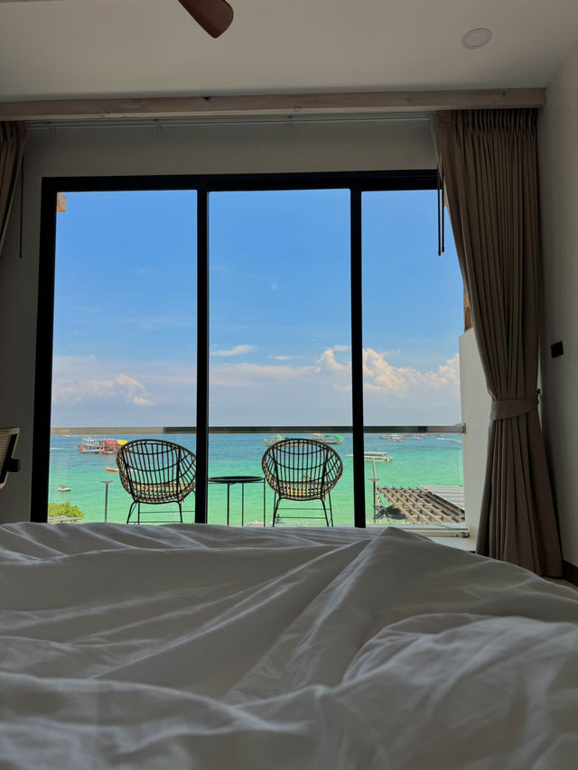 ที่พักเกาะล้าน ไวป์ดีมาก 🛁🌊