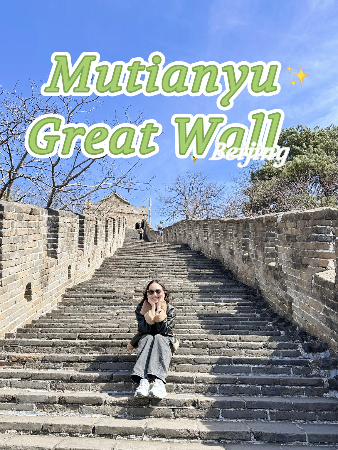 #TravelBeijing 

🇨🇳✨ **Visit the Great Wall of China, Mutianyu – a magnificence that you must see with your own eyes!**
📍 *Mutianyu Great Wall, Beijing*

One of the most memorable experiences in Beijing was visiting the “Great Wall of China” at **Mutianyu**. This section is quieter than the popular Badaling section, but it is still magnificent, beautiful, and full of natural atmosphere. 🌿

🚠 You can take the cable car to the top of the mountain conveniently, no need to walk far. It is perfect for those who want to enjoy the view comfortably. Or try the “Toboggan” to slide down, which is also very fun. 🎢

🧱 The highlight of Mutianyu is the well-restored wall, easy to walk, and the surrounding mountain view is very beautiful. Wherever you look, you will see the grandeur of architecture and nature. 🌄

📸 It is perfect for taking pictures, whether it is a corner on the wall or a panoramic view. Whether you come alone, as a couple, or as a family, it is great!

For anyone who has plans to visit Beijing Don't miss this place! \#The Great Wall of China #MutianyuGreatWall #BeijingTravel #China #GoodAtmosphere #TravelAbroad

