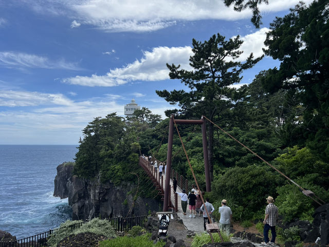 城崎海岸 門脇吊橋 伊豆特色景點