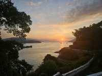 欣賞青馬大橋夕陽無限好