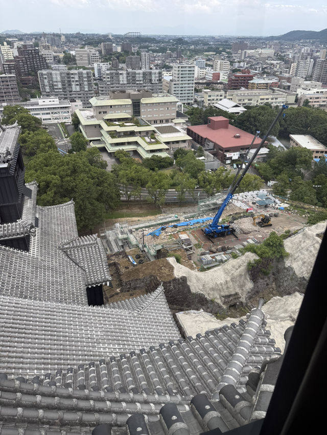 🏯 熊本城（くまもとじょう） — 日本三名城のひとつ、加藤清正築城の名城