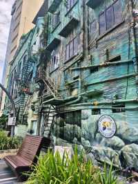 The murals at the KL River of Life