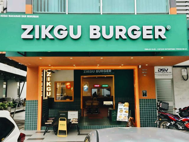 Zikgu Burger in Johor Bahru 