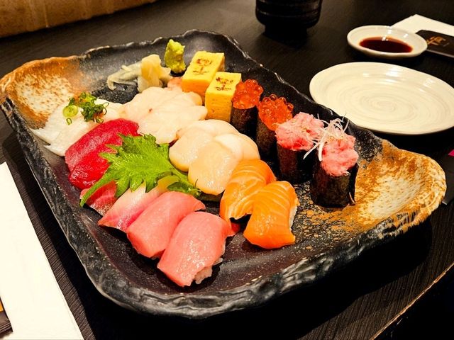 You can get very good Japanese food in Singapore too