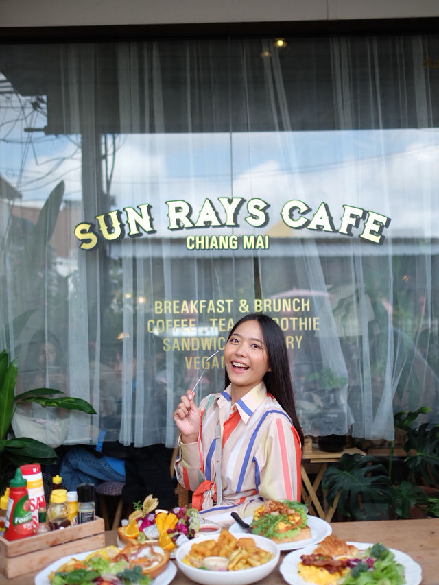 📍SUN RAYS CAFE ทานบรันช์สุดอลัง ที่เชียงใหม่