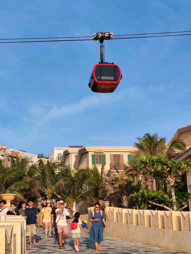 令人驚嘆的空中之旅#跨海纜車（Hon Thom ）-越南堅江省