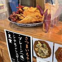 【東京/築地🇯🇵】もんじゃ×コロッケ🤎築地コロッケ