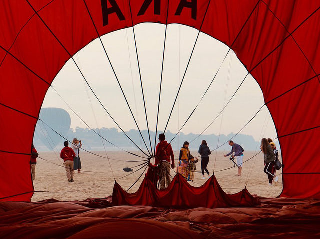 Balloons over Bagan