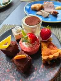 香港海景餐廳甜品盛宴😋😋😋