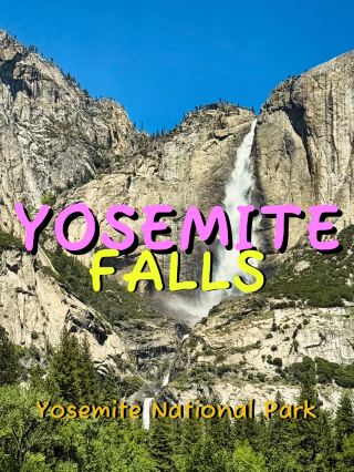 🌲 Chasing Waterfalls at Yosemite Falls 💦 | Yosemite National Park 🇺🇸