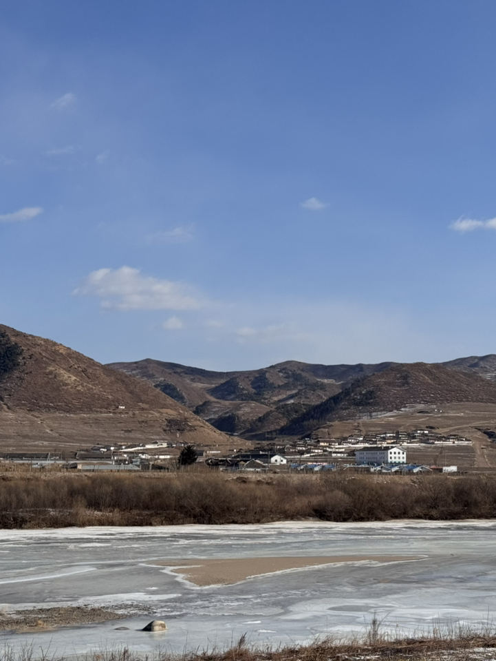 The Chinese Border Closest to North Korea.