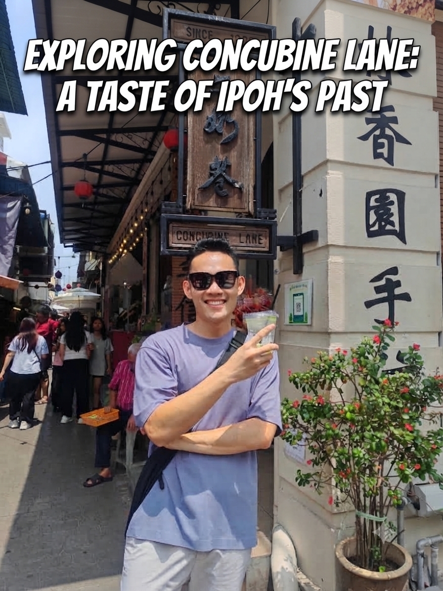 Step Into Ipoh’s Past: Exploring the Magic of Concubine Lane ✨