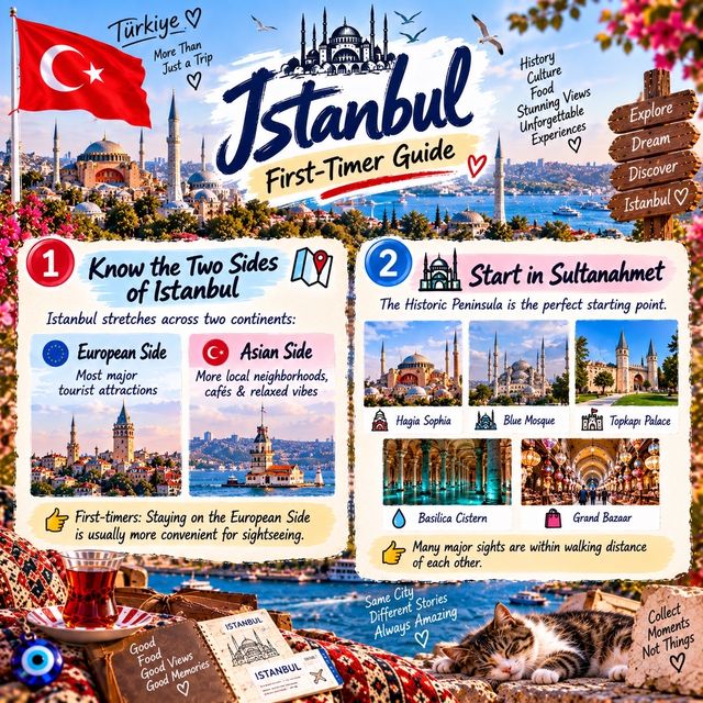 🕌 Istanbul First-Timer Guide 🇹🇷