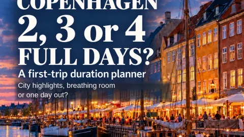 哥本哈根初次造訪天數規劃：2、3 或 4 個完整天數？ — traveler post in 丹麥