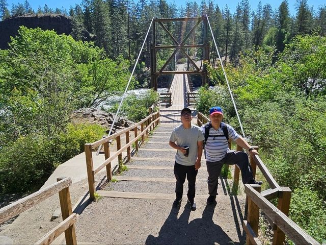 살아있는 아름다운 강 스포켄 리버 (Spokane River)