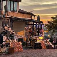 Ancient Uchisar Cappadocia-Sunset🧡💛  