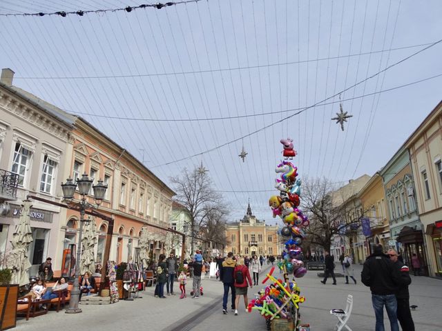 노비사드의 보행자 거리, 자유광장 