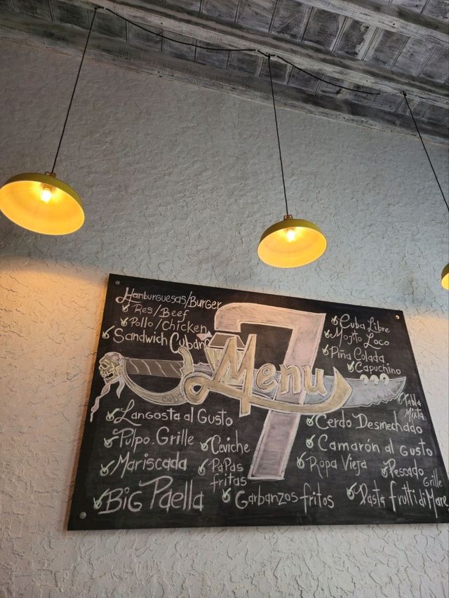 해외여행 하바나맛집 7 de Espada Restaurante Bar