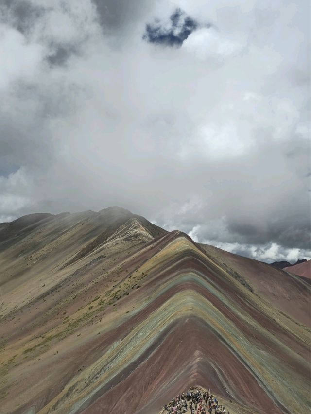 해외여행 페루 5000m의 고산 Vinicunca Rainbow Mountain