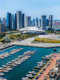 Seaside Strolls and City Lights: A Day in Dalian Donggang
