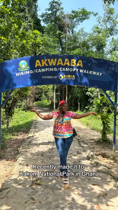 The Kakum National Park in Ghana 🇬🇭 