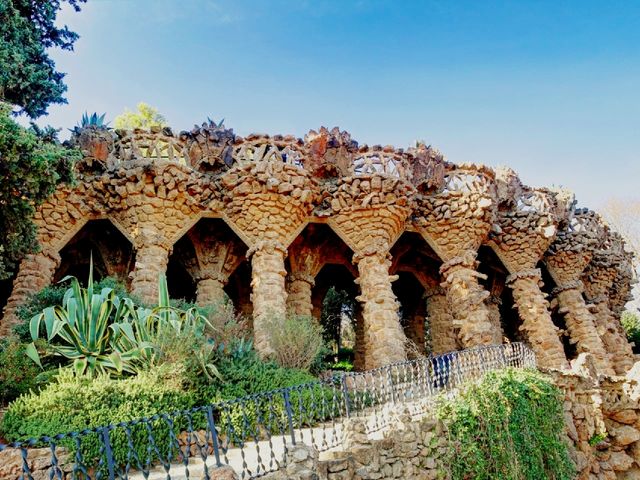 Colorful park - Park Güell