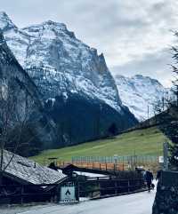 瑞士一路與雪山為伴