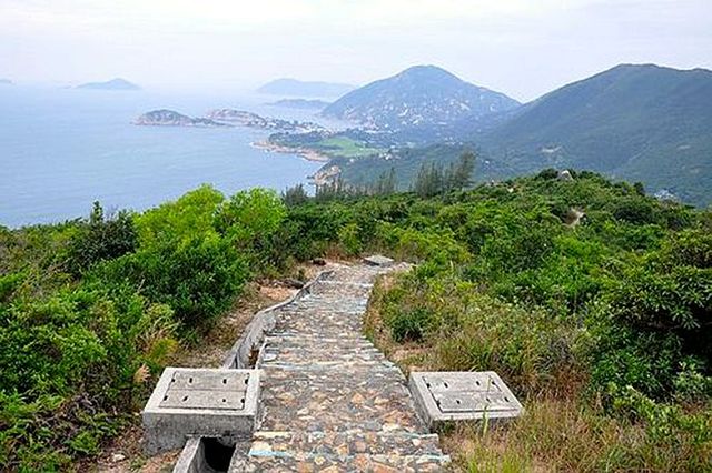 砵甸乍山．港島行山路線