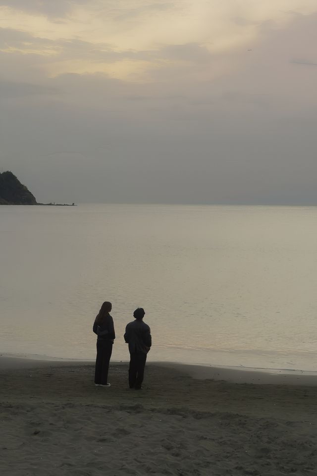 在江之島！拍到了人生日落！