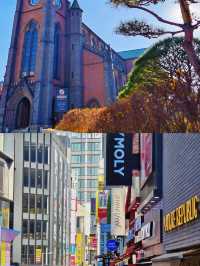 明洞步行街丨首爾最繁華的商業步行街
