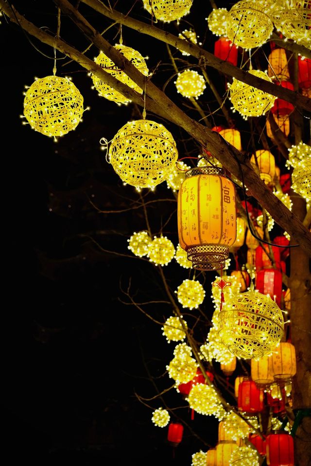 華燈初上，龍華寺的夜景殺瘋了