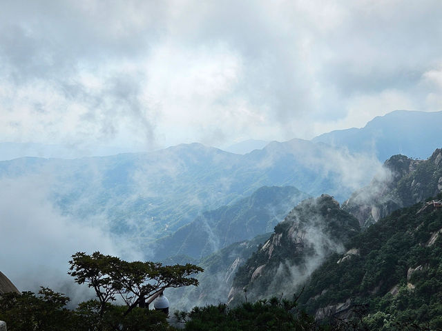 宜昌天柱山｜雲霧繚繞於諸山之巔