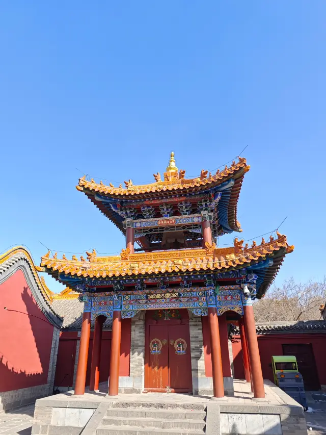 Jiubian's premier spring! The boundless Dazhao Temple