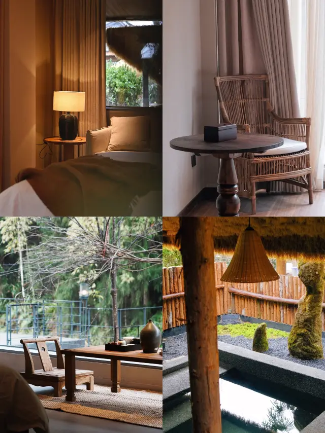 Newly opened in Chengdu! A hot spring homestay hidden in the forest and bamboo streams