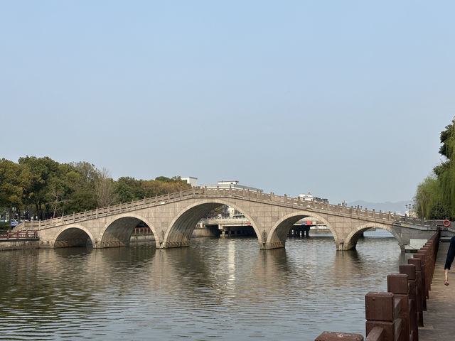 跨越浙東運河的全國文保——余姚通濟橋畔風光