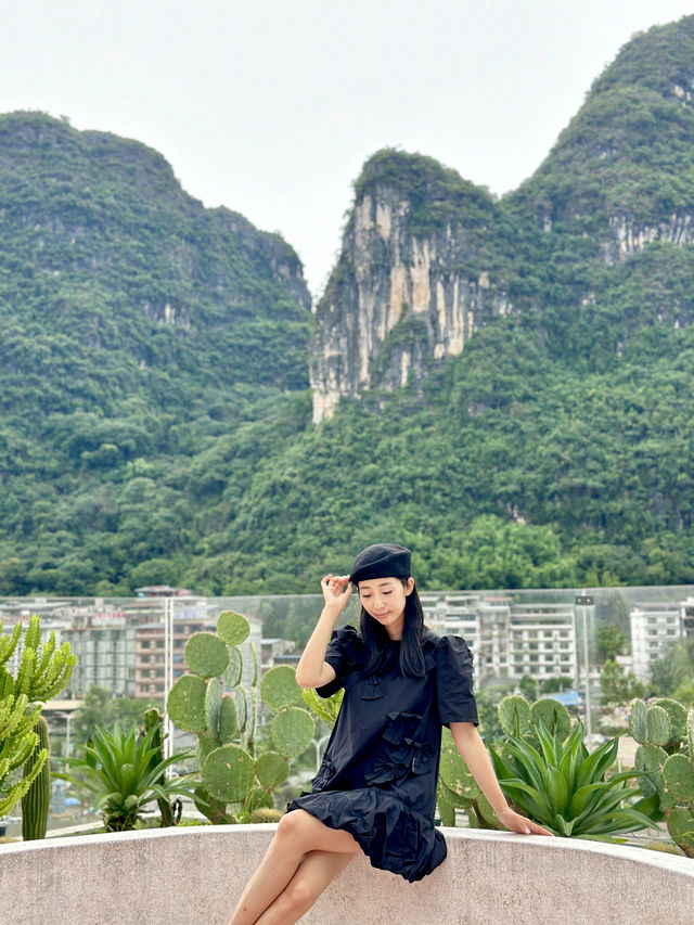 闖進陽朔的聖托里尼Ⅰ看桂林山水