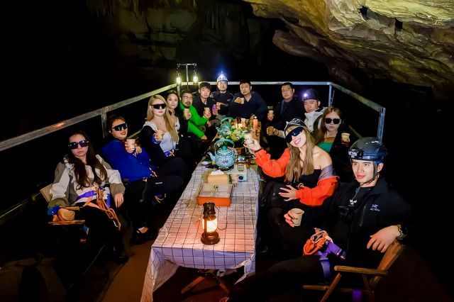 荔波"酷玩森林探洞"體驗。 荔波"酷玩森林探洞"體驗。