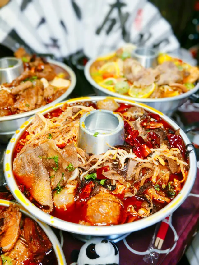 A century-old intangible cultural heritage Mao Cai that Chengdu people love to eat! 