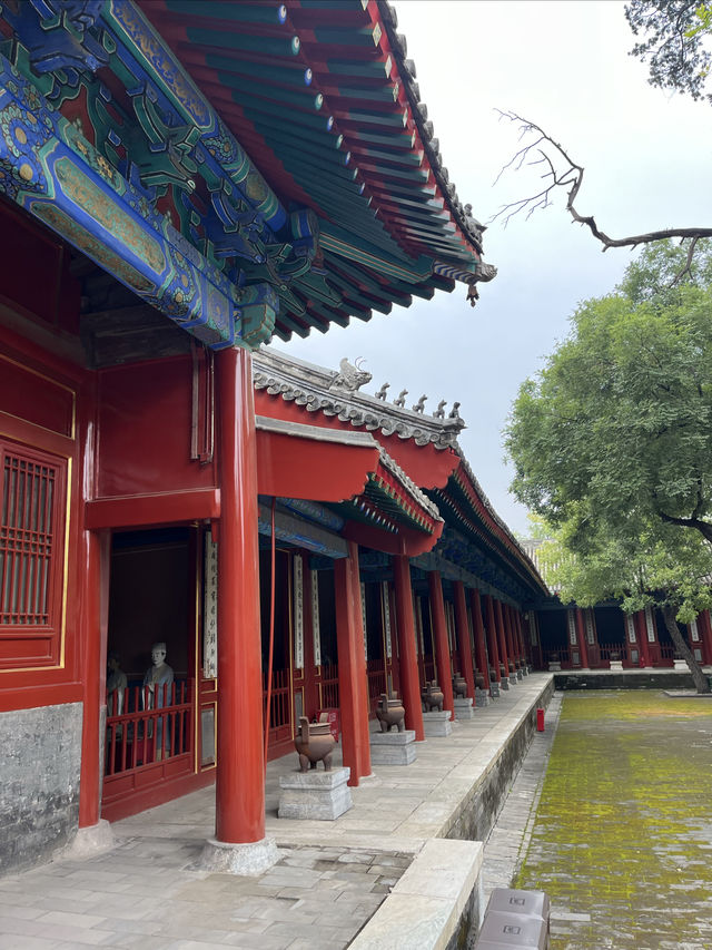 國保打卡:北京東嶽廟(國四)。 國保打卡:北京東嶽廟(國四)。