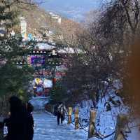 河南老君山，遠赴人間煙火的美景。