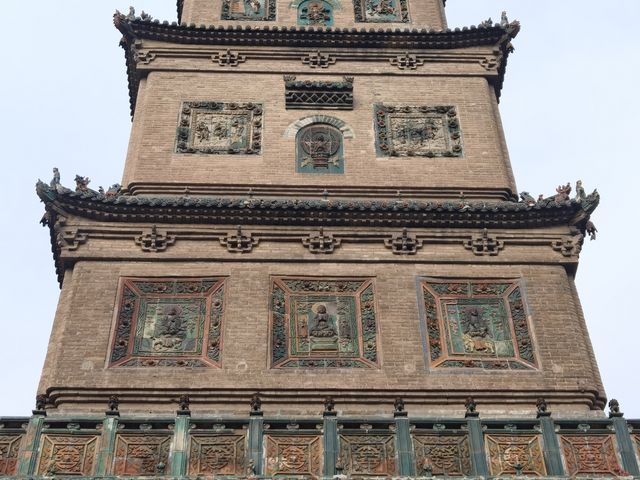 2024臨汾遊之臨汾鐵佛寺及平陽鼓樓。